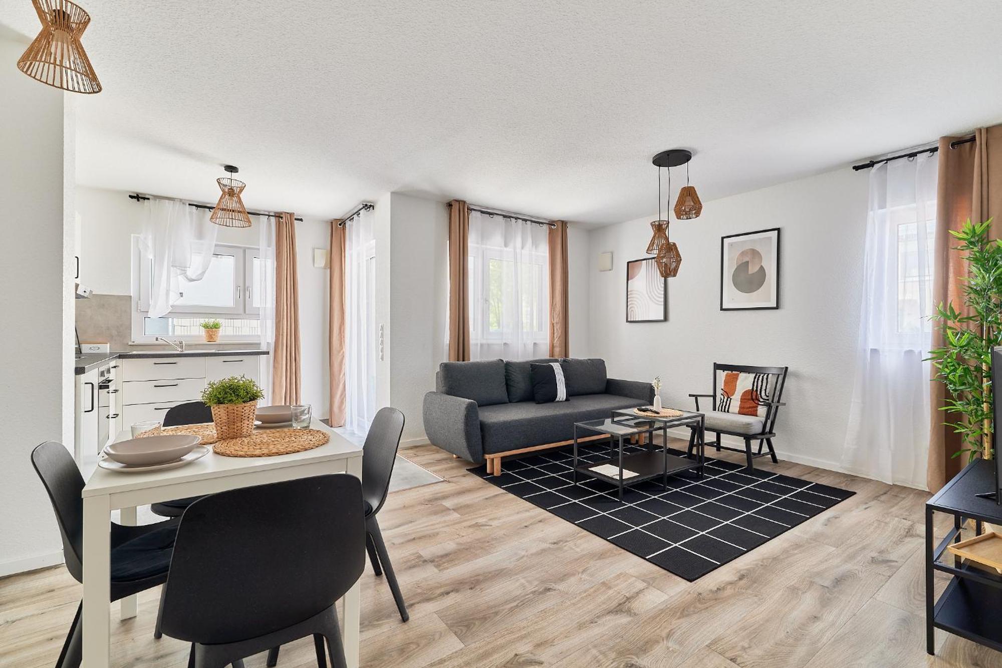 Elegantes 2 Zimmer Apartment Neubau Top Lage MHG Exteriör bild